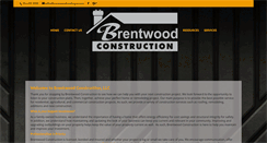 Desktop Screenshot of brentwoodroofingia.com